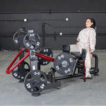 Muscle D Fitness Leg Machine Power Leverage V2 Abductor/Adductor