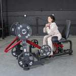 Muscle D Fitness Leg Machine Power Leverage V2 Abductor/Adductor
