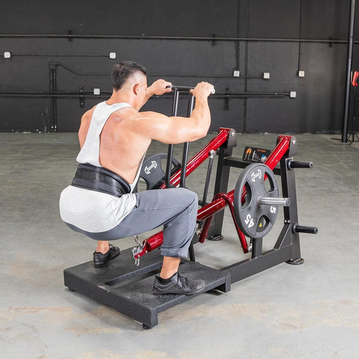 Muscle D Fitness Squat Machine Power Leverage V2 Belt Squat