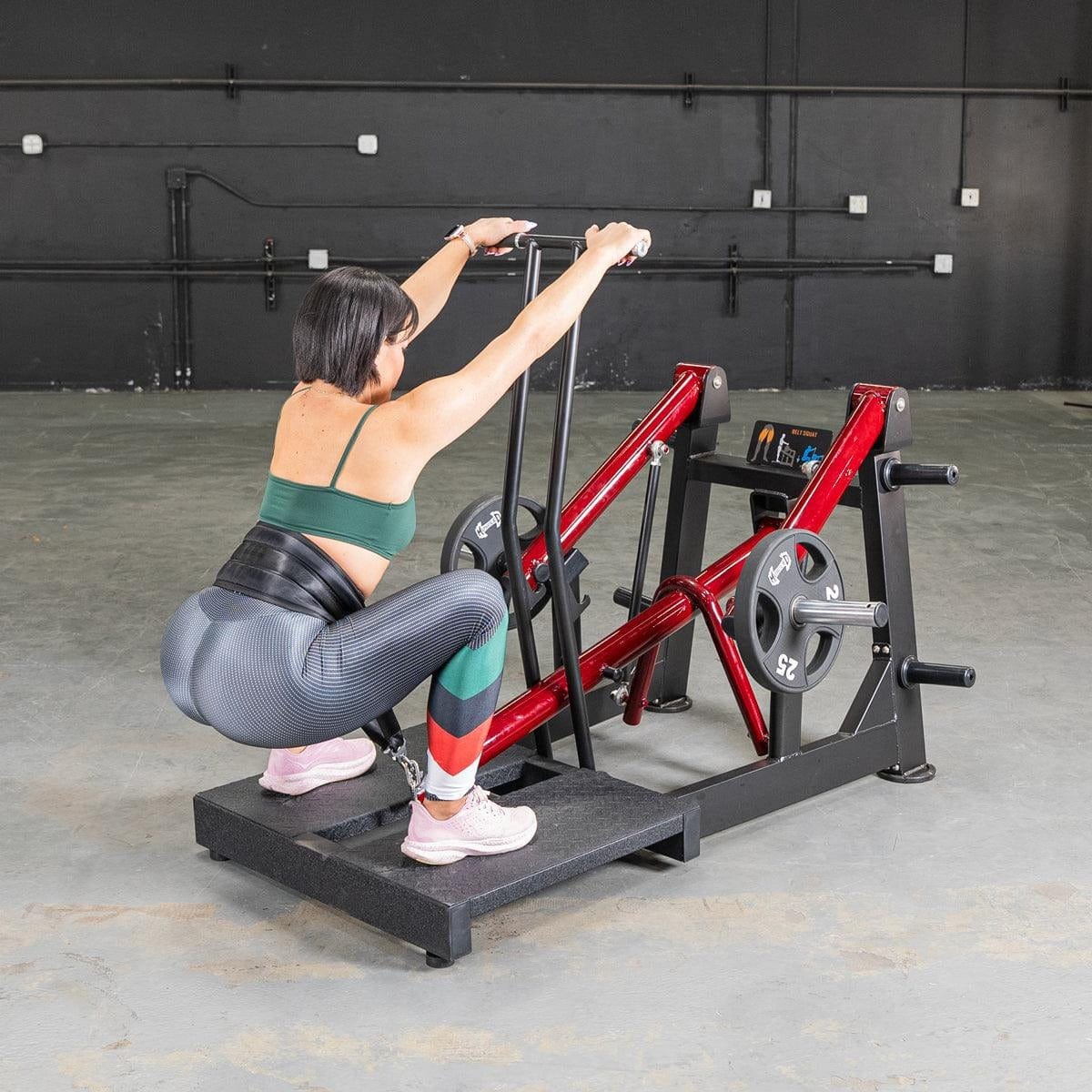 Muscle D Fitness Squat Machine Power Leverage V2 Belt Squat