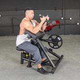 Muscle D Fitness Abdominal Crunch Power Leverage V2 Biceps Curl