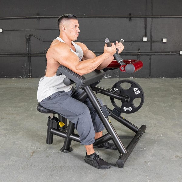 Muscle D Fitness Abdominal Crunch Power Leverage V2 Biceps Curl