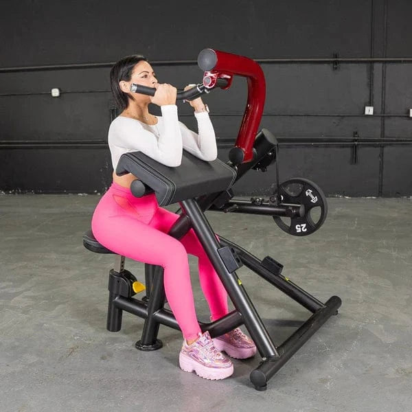 Muscle D Fitness Abdominal Crunch Power Leverage V2 Biceps Curl
