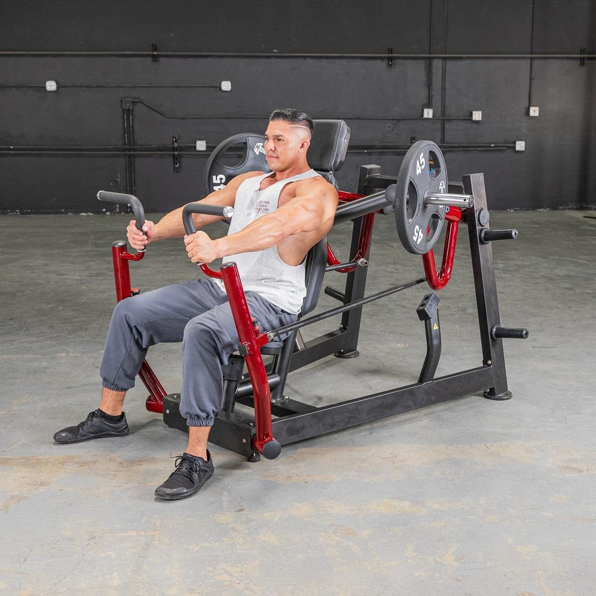 Muscle D Fitness Chest Press Machine Power Leverage V2 Chest Press