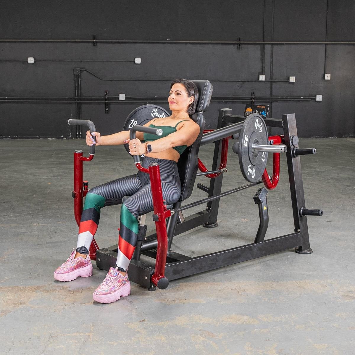 Muscle D Fitness Chest Press Machine Power Leverage V2 Chest Press