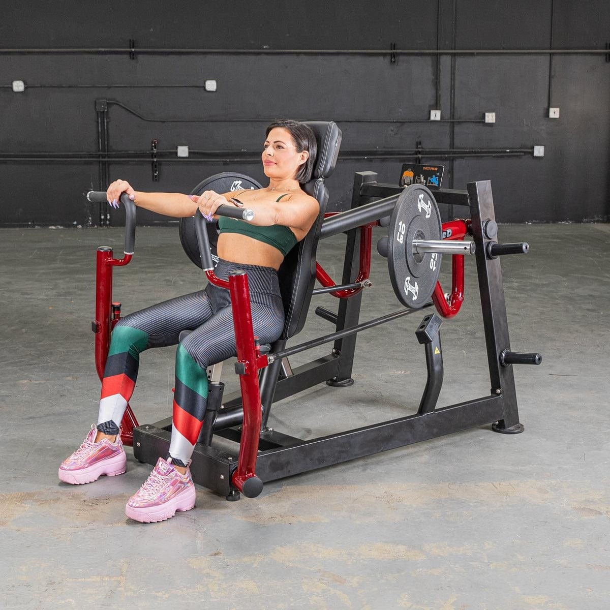 Muscle D Fitness Chest Press Machine Power Leverage V2 Chest Press