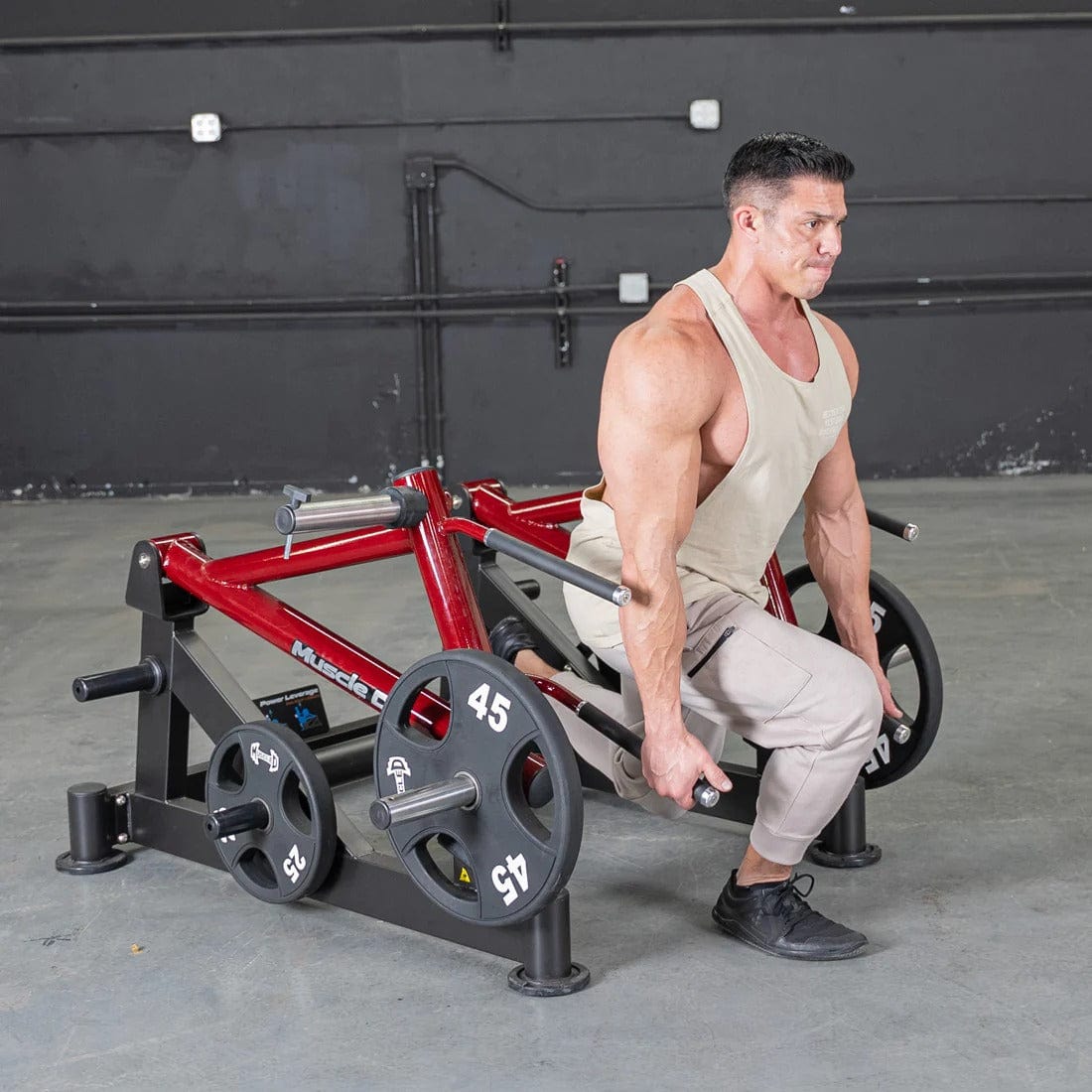 Muscle D Fitness Deadlift Machine Power Leverage V2 Deadlift/Shrug