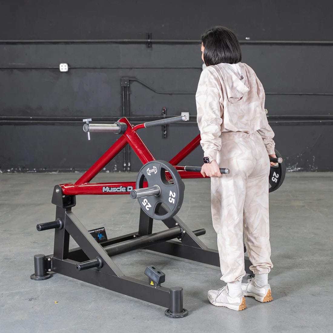 Muscle D Fitness Deadlift Machine Power Leverage V2 Deadlift/Shrug