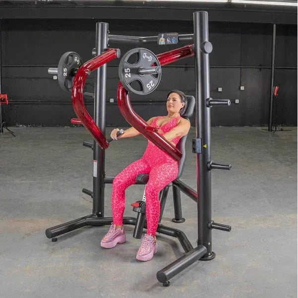 Muscle D Fitness Chest Machines Power Leverage V2 Decline Chest Press