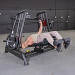 Muscle D Fitness Chest Press Machine Power Leverage V2 Decline Convergent Bench