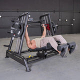 Muscle D Fitness Chest Press Machine Power Leverage V2 Decline Convergent Bench