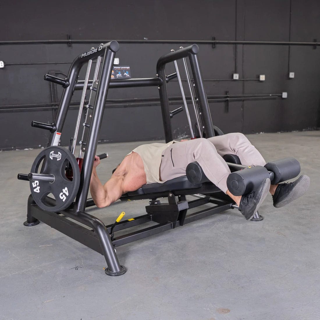 Muscle D Fitness Chest Press Machine Power Leverage V2 Decline Convergent Bench