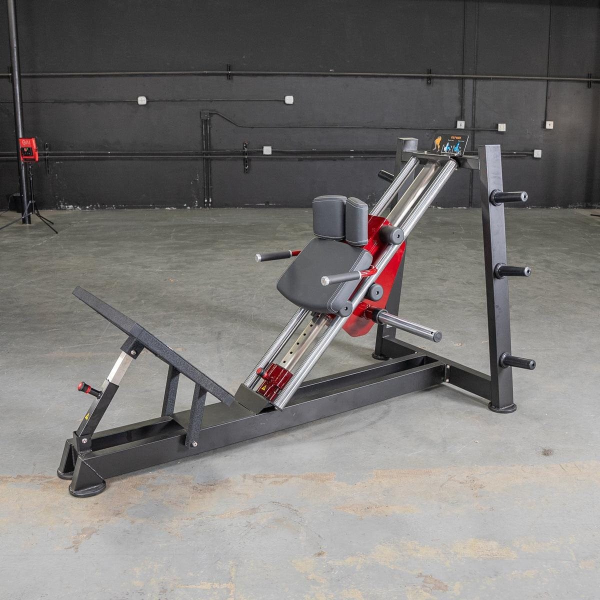 Muscle D Fitness Leg Machine Power Leverage V2 Hack Squat / Calf Raise