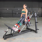 Muscle D Fitness Leg Machine Power Leverage V2 Hack Squat / Calf Raise