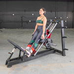 Muscle D Fitness Leg Machine Power Leverage V2 Hack Squat / Calf Raise
