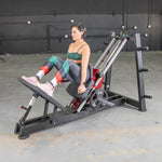 Muscle D Fitness Leg Machine Power Leverage V2 Hack Squat / Calf Raise