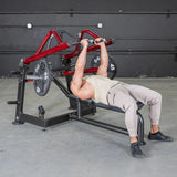 Muscle D Fitness Chest Machines Power Leverage V2 Horizontal Chest Press