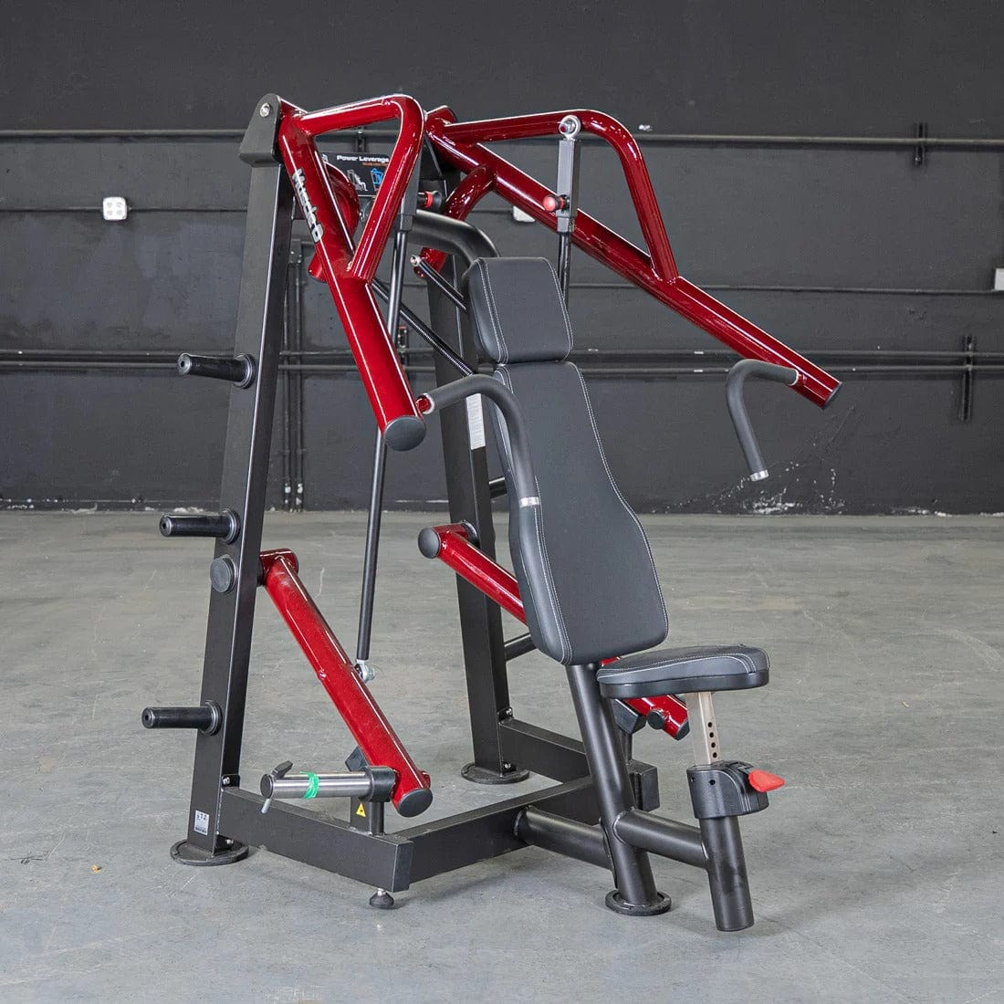 Muscle D Fitness Chest Press Machine Power Leverage V2 Incline Chest Press