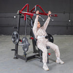 Muscle D Fitness Chest Press Machine Power Leverage V2 Incline Chest Press