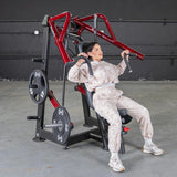 Muscle D Fitness Chest Press Machine Power Leverage V2 Incline Chest Press