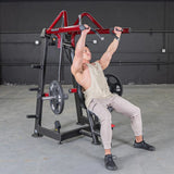 Muscle D Fitness Chest Press Machine Power Leverage V2 Incline Chest Press