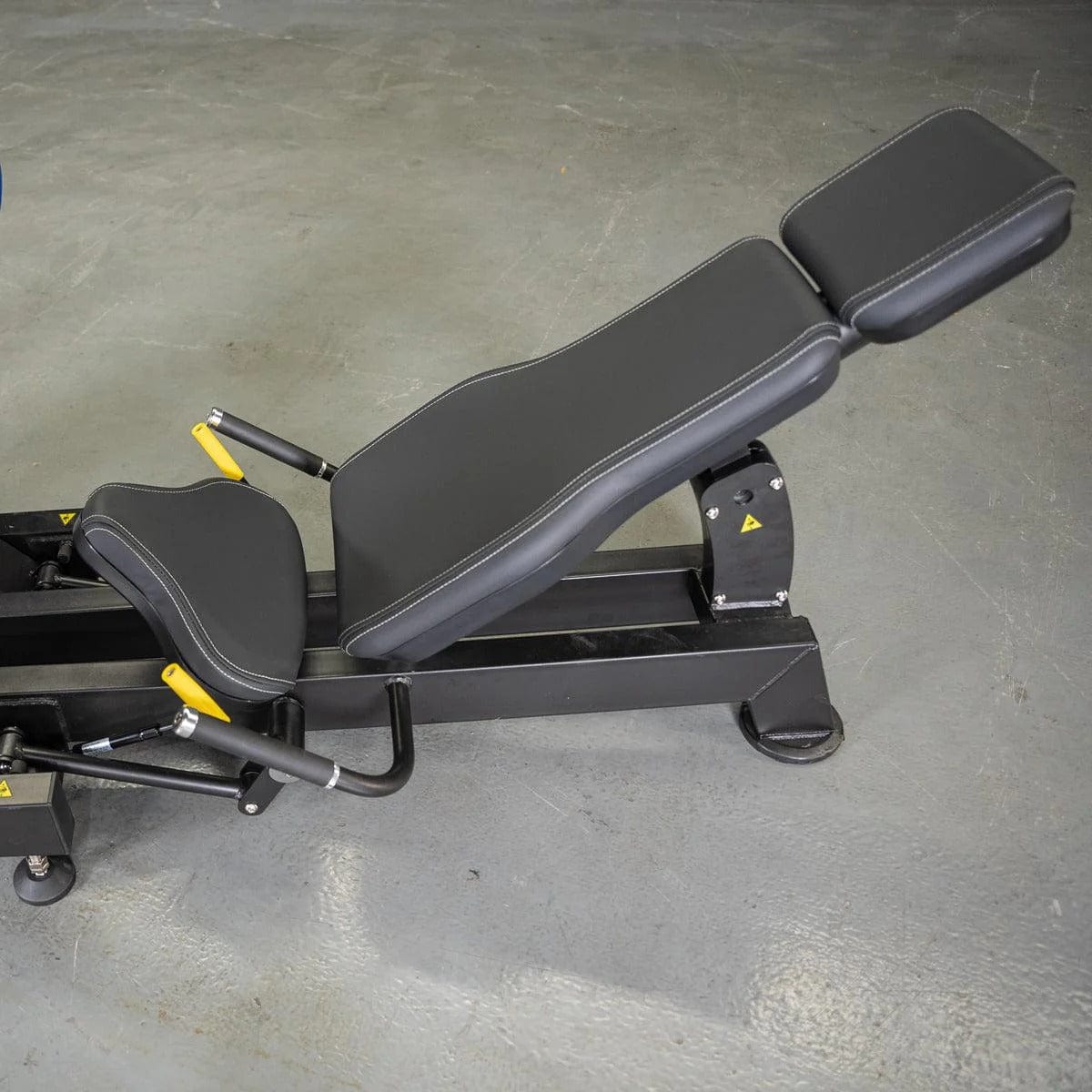Muscle D Fitness Leg Curl Machine Power Leverage V2 Iso Lateral 45 Degree Leg Press