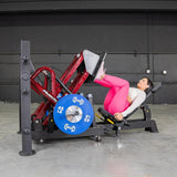 Muscle D Fitness Leg Curl Machine Power Leverage V2 Iso Lateral 45 Degree Leg Press