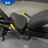 Muscle D Fitness Leg Curl Machine Power Leverage V2 Iso Lateral 45 Degree Leg Press