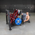 Muscle D Fitness Leg Curl Machine Power Leverage V2 Iso Lateral 45 Degree Leg Press