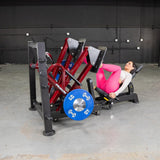 Muscle D Fitness Leg Curl Machine Power Leverage V2 Iso Lateral 45 Degree Leg Press