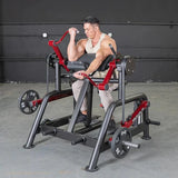 Muscle D Fitness Abdominal Crunch Power Leverage V2 Iso Lateral Biceps Curl