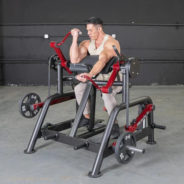 Muscle D Fitness Abdominal Crunch Power Leverage V2 Iso Lateral Biceps Curl