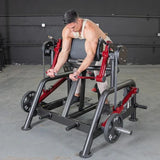 Muscle D Fitness Abdominal Crunch Power Leverage V2 Iso Lateral Biceps Curl