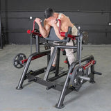 Muscle D Fitness Abdominal Crunch Power Leverage V2 Iso Lateral Biceps Curl