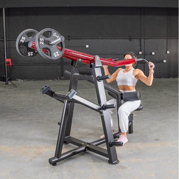Muscle D Fitness Lat Pull Machine Power Leverage V2 Iso Lateral Lat Pull