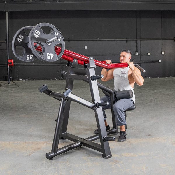 Muscle D Fitness Lat Pull Machine Power Leverage V2 Iso Lateral Lat Pull