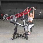 Muscle D Fitness Lat Pull Machine Power Leverage V2 Iso Lateral Lat Pull