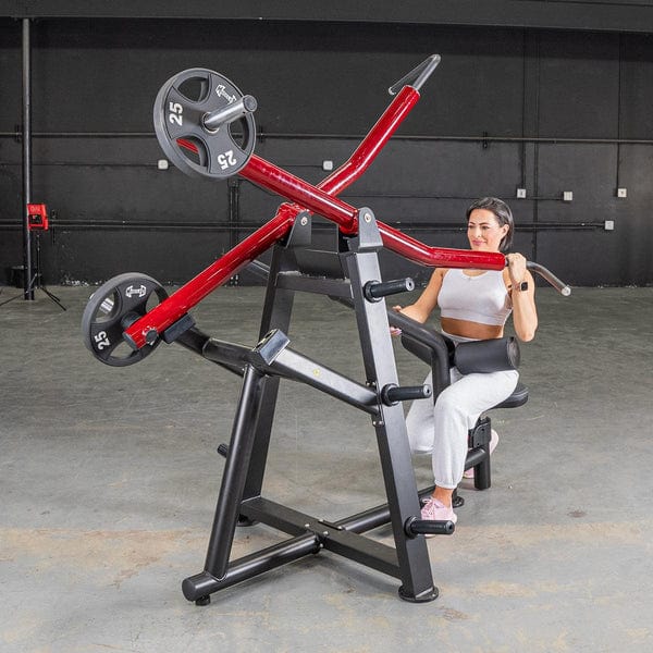 Muscle D Fitness Lat Pull Machine Power Leverage V2 Iso Lateral Lat Pull