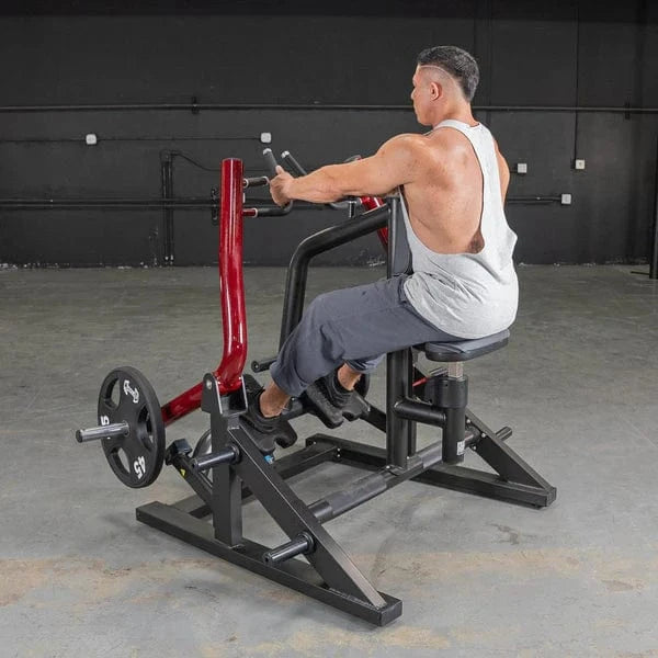 Muscle D Fitness Chest Machines Power Leverage V2 Iso Lateral Seated Row