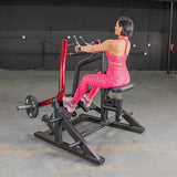 Muscle D Fitness Chest Machines Power Leverage V2 Iso Lateral Seated Row