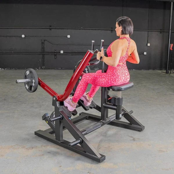Muscle D Fitness Chest Machines Power Leverage V2 Iso Lateral Seated Row