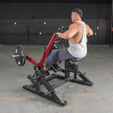 Muscle D Fitness Chest Machines Power Leverage V2 Iso Lateral Seated Row