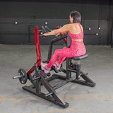 Muscle D Fitness Chest Machines Power Leverage V2 Iso Lateral Seated Row