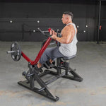 Muscle D Fitness Chest Machines Power Leverage V2 Iso Lateral Seated Row