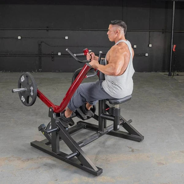 Muscle D Fitness Chest Machines Power Leverage V2 Iso Lateral Seated Row