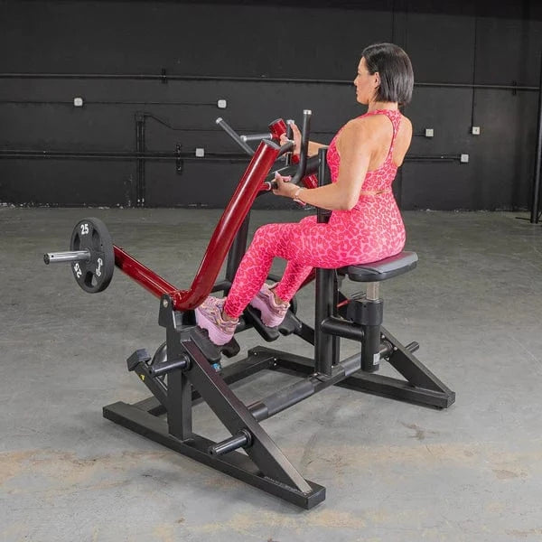 Muscle D Fitness Chest Machines Power Leverage V2 Iso Lateral Seated Row