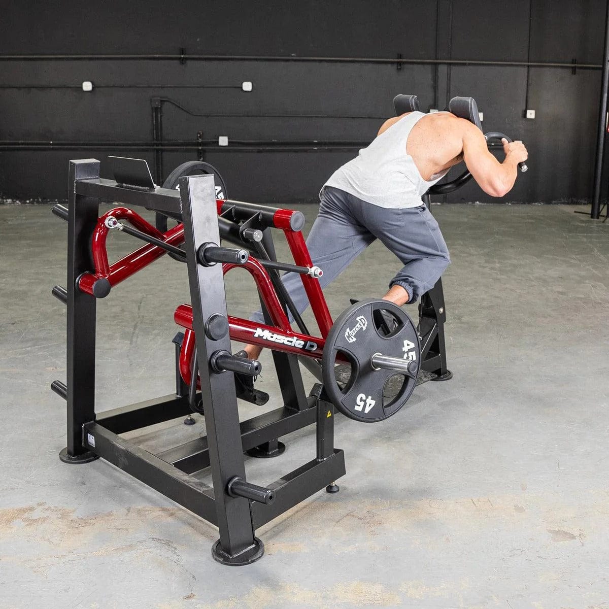 Muscle D Fitness Sprint Trainer Power Leverage V2 Iso Lateral Sprint Trainer