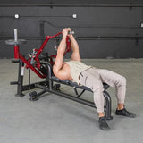 Muscle D Fitness Chest Machines Power Leverage V2 Lying Pec Fly