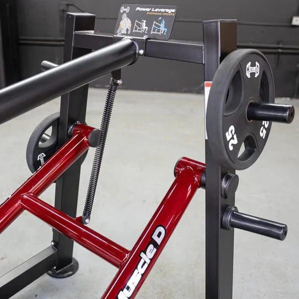 Muscle D Fitness Chest Machines Power Leverage V2 Overhead Triceps