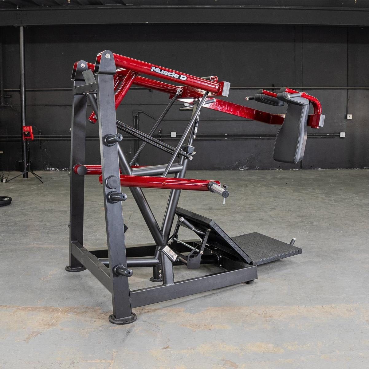 Muscle D Fitness Squat Machine Power Leverage V2 Pendulum Squat